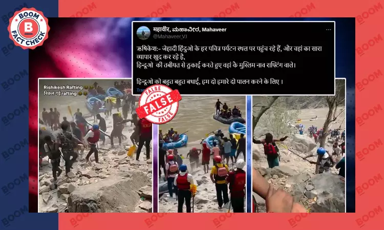 Video Of A Riverside Brawl In Rishikesh Falsely Shared With Communal Spin