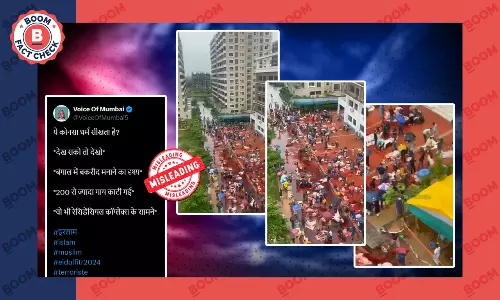 Viral Video Of Eid Sacrifice Is From Bangladesh Not West Bengal