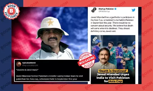 Javed Miandads 2023 Controversial Invite To The Indian Team Viral As Recent