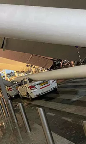 Delhi Airport Terminal 1 Halts Operations After Roof Collapse, One Dead
