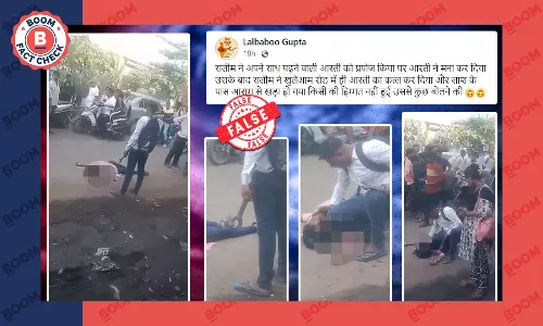 Video Of Man Killing Ex-Girlfriend In Maharashtra Viral With Communal Spin