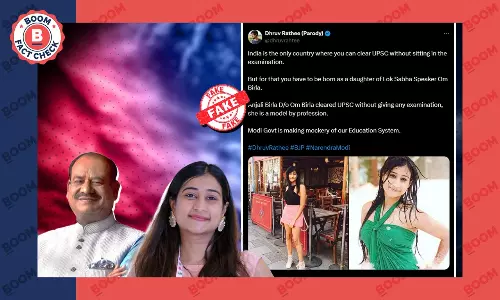 Claim Of Anjali Birla Clearing UPSC Without Appearing For Exams Is False