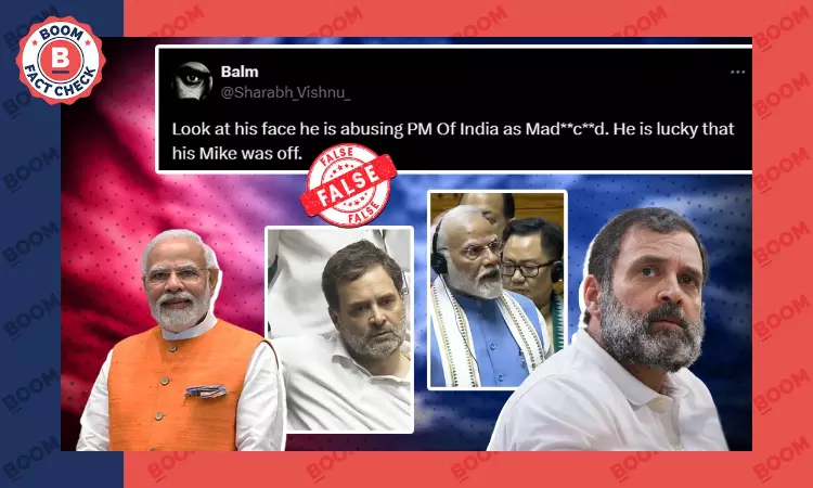 Cropped Video Peddled As Rahul Gandhi Using Expletive Against PM Modi
