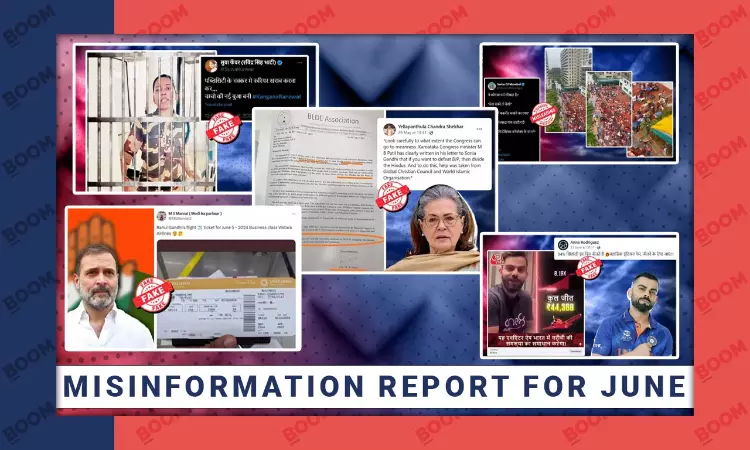 Post-Poll Fake News, Communal Claims Dominate Misinformation In June