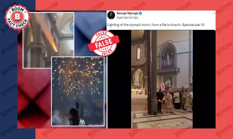 Paris 2024 Games: Unrelated Videos Shared As Olympic Torch