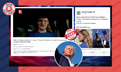 Video Does Not Show Trump Shooter Thomas Matthew Crooks