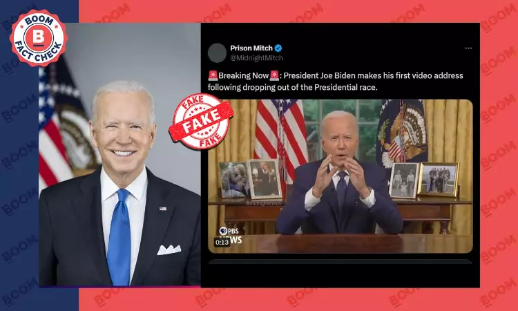 Deepfake Video Of Biden Cursing After Dropping Out Of Race Goes Viral