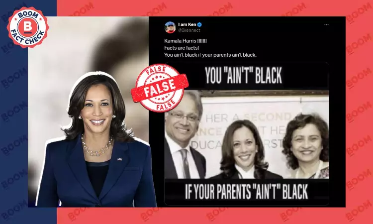 Old Photo Peddled With False Claims About US VP Kamala Harriss Ethnicity
