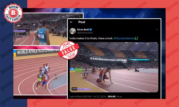 Old Video Of Indian Men’s Relay Team Shared As Paris Olympics