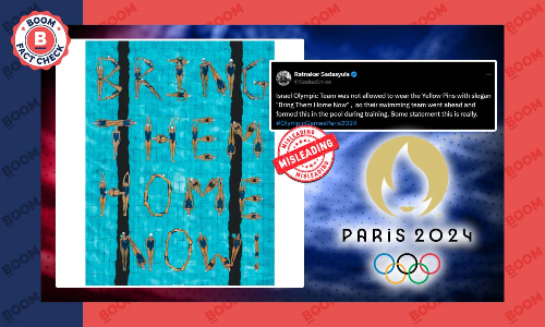 Old Photo Shared As Israeli Swimmers Protesting At Paris 2024 Olympics