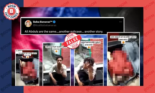 Old Video Of Corpse Found In Suitcase Revived With False Communal Claim