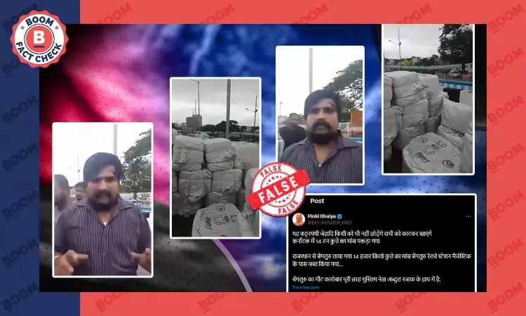 Fact Check: Was Dog Meat Seized At A Bengaluru Station?