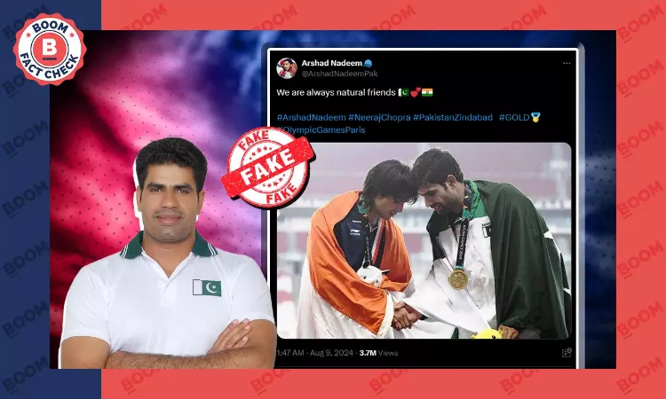 Fake Arshad Nadeem X Handles Post On Neeraj Chopra Goes Viral