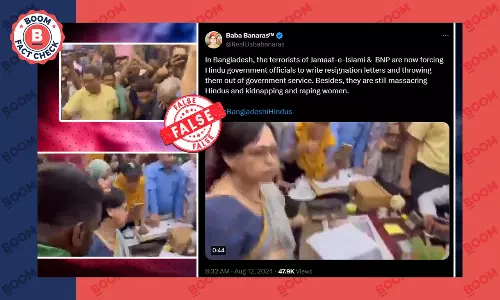 Resignation Of Bangladesh Govt College Principal Shared With Communal Claim