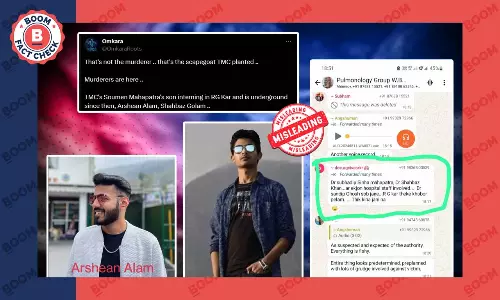 RG Kar Murder: Intern Misidentified As TMC MLA Soumen Mahapatras Son