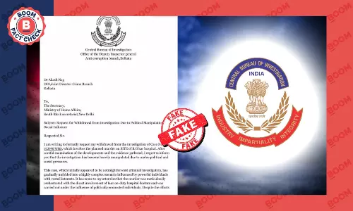 Kolkata Doc Rape-Murder: Letter Alleging Political Interference Is Fake