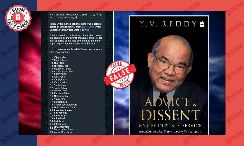 Viral Claim About Former RBI Governor’s Book Naming Business Persons Robbing Banks is False