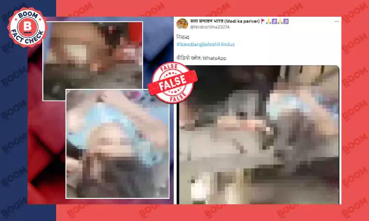 Video From Myanmar Falsely Peddled As Hindus Killed In Bangladesh