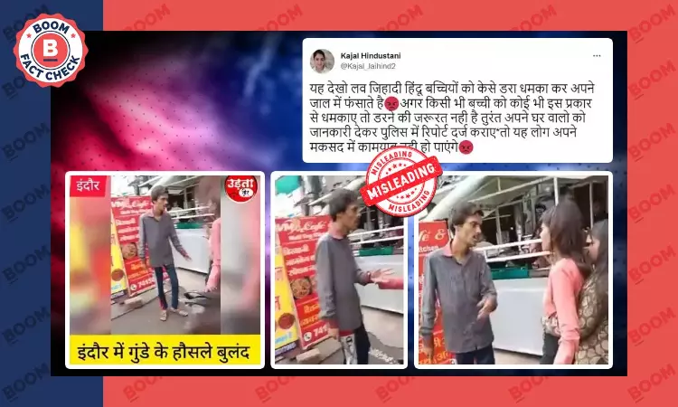 Video Of Man Threatening Women Peddled With False Communal Claim