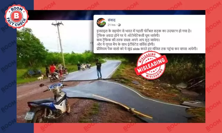 Photo From Thailand Viral As Poor Condition Of Indian Roads