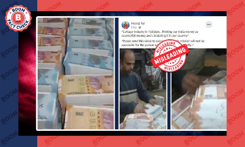 Video Showing Printing Of Fake ₹50 And ₹200 Notes Revived