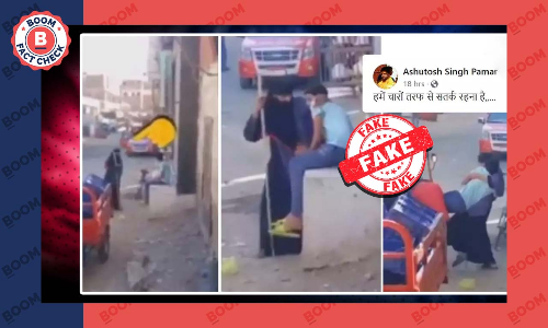 Dramatised Video Of A Burqa-Clad Man Kidnapping A Boy Is From Egypt