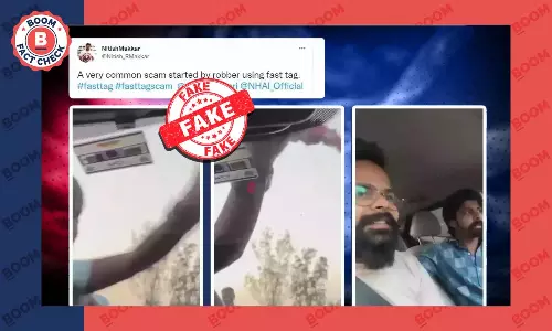 Scripted Video On Alleged FASTag Scam Viral As Real