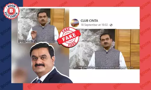 Video Of Gautam Adani Promoting Investment Opportunity Is An AI Edited Fake