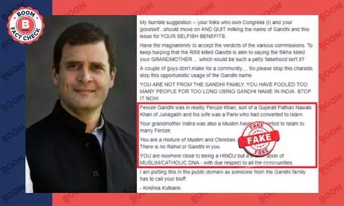 Rahul Gandhi Not A Hindu: Did Mahatma Gandhis Great Grandson Say This?