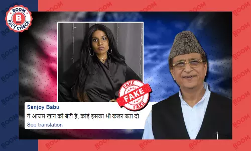 Porn Stars Picture Falsely Shared As Samajwadi Party Candidate Azam Khans Daughter