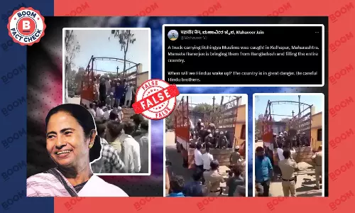 Old Video Of Children Found Inside A Truck In Kolhapur Viral As Rohingya Muslims