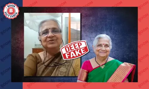 Deepfake Video Of Sudha Murty Promoting Investment Opportunity Viral