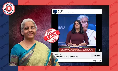 Video Of Nirmala Sitharaman, RBI Governor Promoting Investment Project Is AI Voice Clone