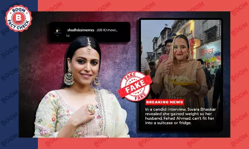 Swara Bhasker Did Not Make This Remark About Husband Fahad Ahmad