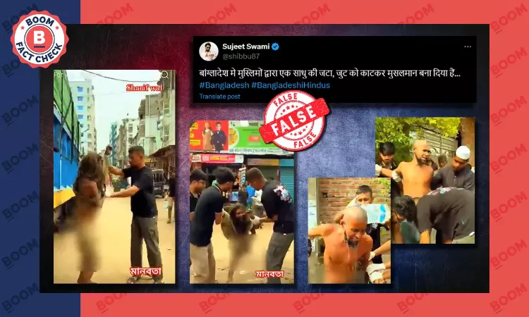 Video Of Homeless Man In Bangladesh Peddled As Sadhu Forcibly Converted