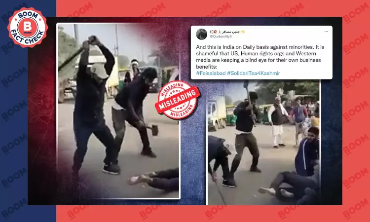 Video Of Man Attacked With Hammer Shared With False Communal Spin