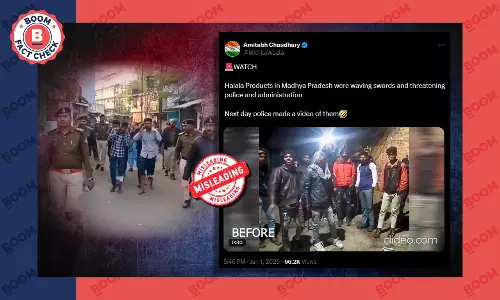 Video Of Youth Who Brandished Swords Apologising Viral With Communal Spin