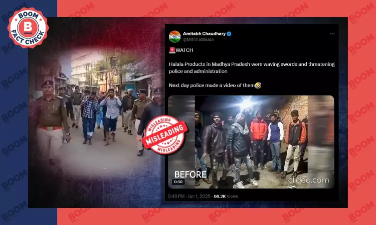 Video Of Youth Who Brandished Swords Apologising Viral With Communal Spin