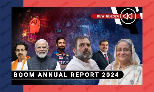 Artificial Intelligence-Generated Misinformation Peaked In 2024: BOOM Annual Report