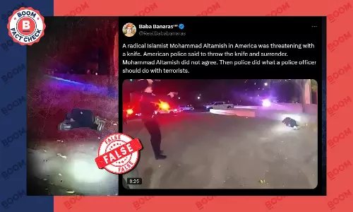 Old Video Of Police Shooting In US Peddled With False Communal Claim