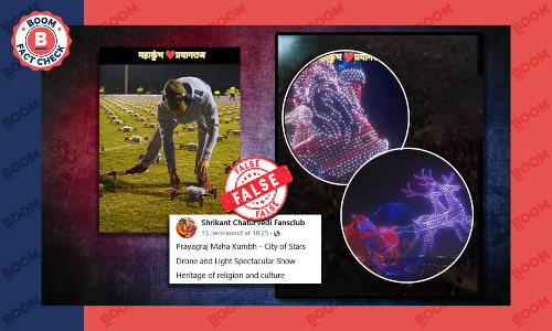 Video of Drone Show In Texas Falsely Shared As Kumbh Mela