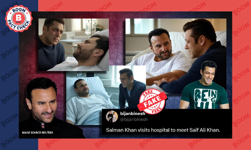 AI Photos Shared As Salman Khan Visiting Saif Ali Khan At The Hospital