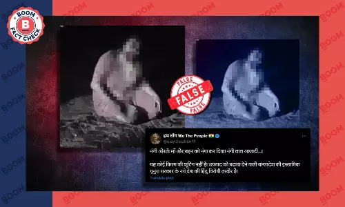 Video From West Bengal Peddled As Torture On Hindu Woman In Bangladesh