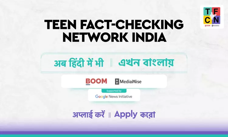 BOOM Expands Teen Fact-Checking Network India to Hindi & Bengali