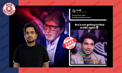 Altered Video Of Comedian Cracking Joke On Amitabh Bachchan, Rekha Viral As Real Altered Video Of Comedian Cracking Joke On Amitabh Bachchan, Rekha Viral As Real
