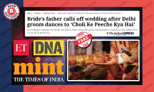 Delhi Wedding Cancelled Over Choli Ke Peeche Dance? No, Its An Ad!