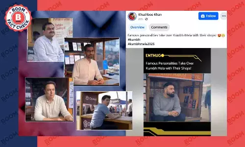 AI Videos Viral Claiming Sundar Pichai, Messi Attend Maha Kumbh