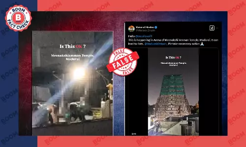 Video of Goat Sacrifice Near Madurai Meenakshi Temple Viral With False Communal Claim