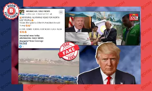 Deepfake: Video Of Trump Accusing RSS Of Inciting Riots In Arunachal Pradesh
