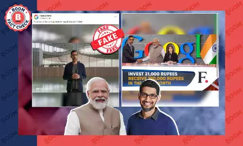 Sundar Pichai Deepfake Endorsing Fake Google Invest Platform Goes Viral